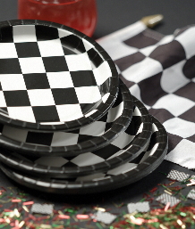 Chequered Flag Racing Party Supplies | Balloon | Decorations